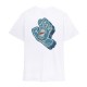 Santa Cruz Screaming Foam Hand t-shirt white