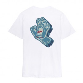 CAMISETA Santa Cruz Screaming Foam Hand t-shirt white