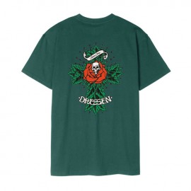 CAMISETA Santa Cruz Dressen Rose Cross 2 t-shirt rainforest