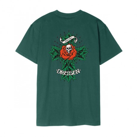 Santa Cruz Dressen Rose Cross 2 t-shirt rainforest