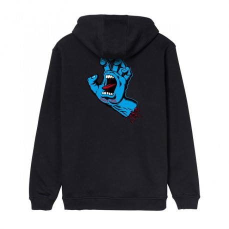 Santa Cruz Screaming Hand Chest hoodie black