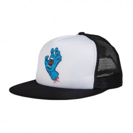 GORRA Santa Cruz Hand Mesh Back cap white/black