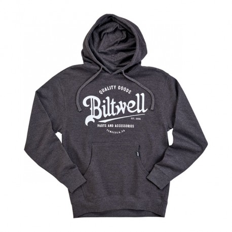 SUDADERA Biltwell Quality goods pullover hoodie black