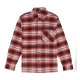 CAMISA Dickies Forest Check shirt red ochre