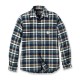 Carhartt Flannel Plaid Shirt Navy