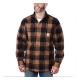 CAMISA Carhartt Flannel Sherpa-Lined shirt brown