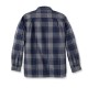 Carhartt Flannel Sherpa-lined shirt navy