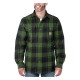 Carhartt Flannel Sherpa-lined shirt navy