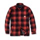 CAMISA Carhartt Flannel Sherpa-Lined shirt red ochre