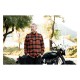 Biltwell Hi Test Flannel shirt rust