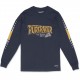 PURERACER ROAD TO SUCCESS BLUE LONG SLEEVE TEE