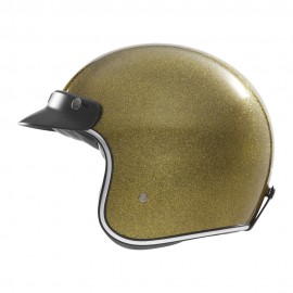 NOX N243 HELMET GLITTER GOLD