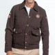 CHAQUETA CLASSIC LEGEND MOTORS STEVE MCQUEEN CHARLY BROWN NUBUCK