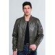 CHAQUETA CLASSIC LEGEND MOTORS STEVE MCQUEEN BURT 3 DARK KHAKI