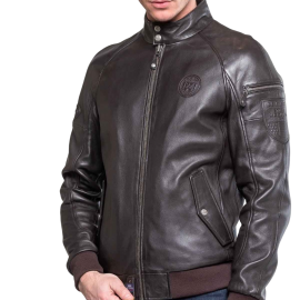 CHAQUETA CLASSIC LEGEND MOTORS STEVE MCQUEEN HARRY 3 DARK BROWN