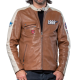 CHAQUETA CLASSIC LEGEND MOTORS STEVE MCQUEEN ROY TOBACCO