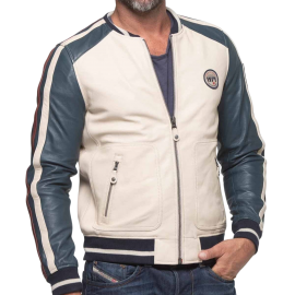 CHAQUETA CLASSIC LEGEND MOTORS STEVE MCQUEEN WALT WHITE OFF