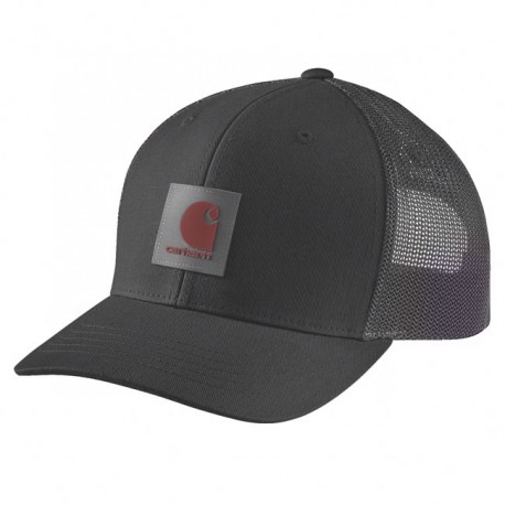 Carhartt Twill Mesh-Back Logo Patch cap black