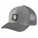 Carhartt Twill Mesh-Back Logo Patch cap GREY