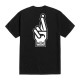 CAMISETA Loser Machine Good Luck Fingers t-shirt black