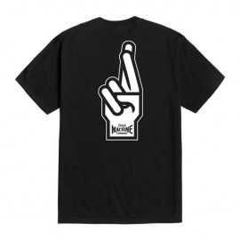 CAMISETA Loser Machine Good Luck Fingers t-shirt black