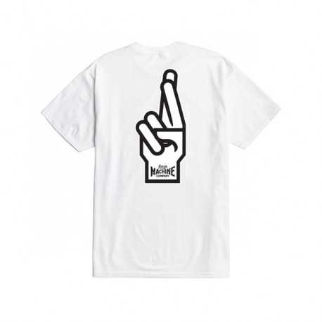 Loser Machine Good Luck Fingers t-shirt white