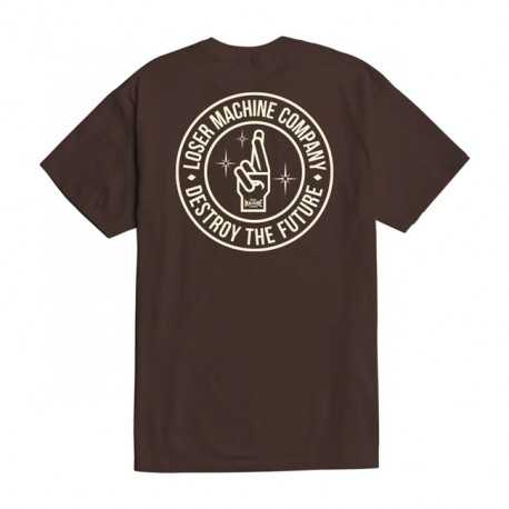 CAMISETA Loser Machine Congregate t-shirt java brown