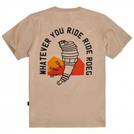 CAMISETA Roeg Ryder t-shirt sand