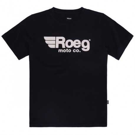 CAMISETA Roeg Logo t-shirt black