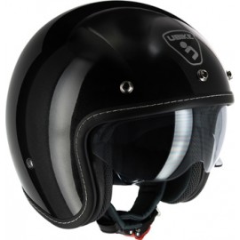 casco Ubike Challenge negro brillo