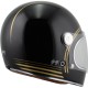 casco by city roadster negro brillo