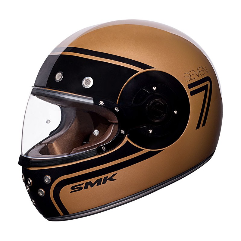 SMK "EL DORADO" SEVEN HELMET GOLD - Pureracer Lifestyle